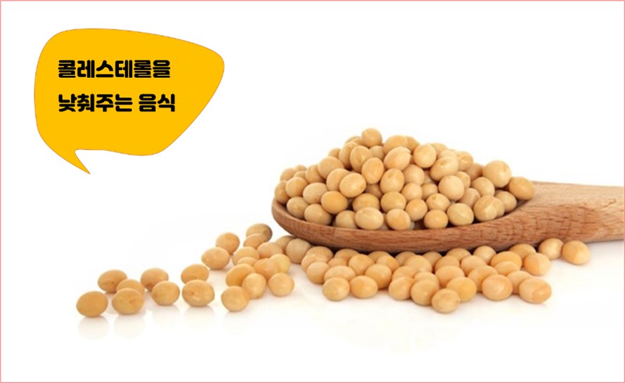 콜레스테롤 낮추는 음식 종류 콩 bean